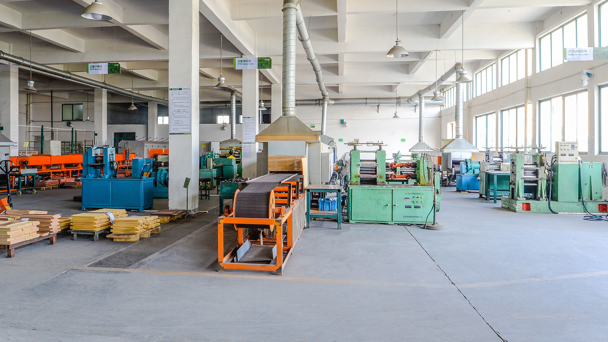 Epen sliding bearing own sinter lines